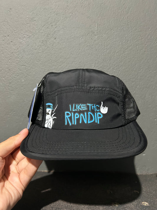 Boné Ripndip Preto/azul