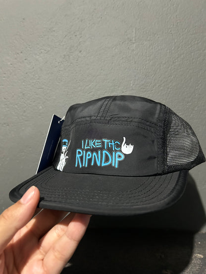 Boné Ripndip Preto/azul